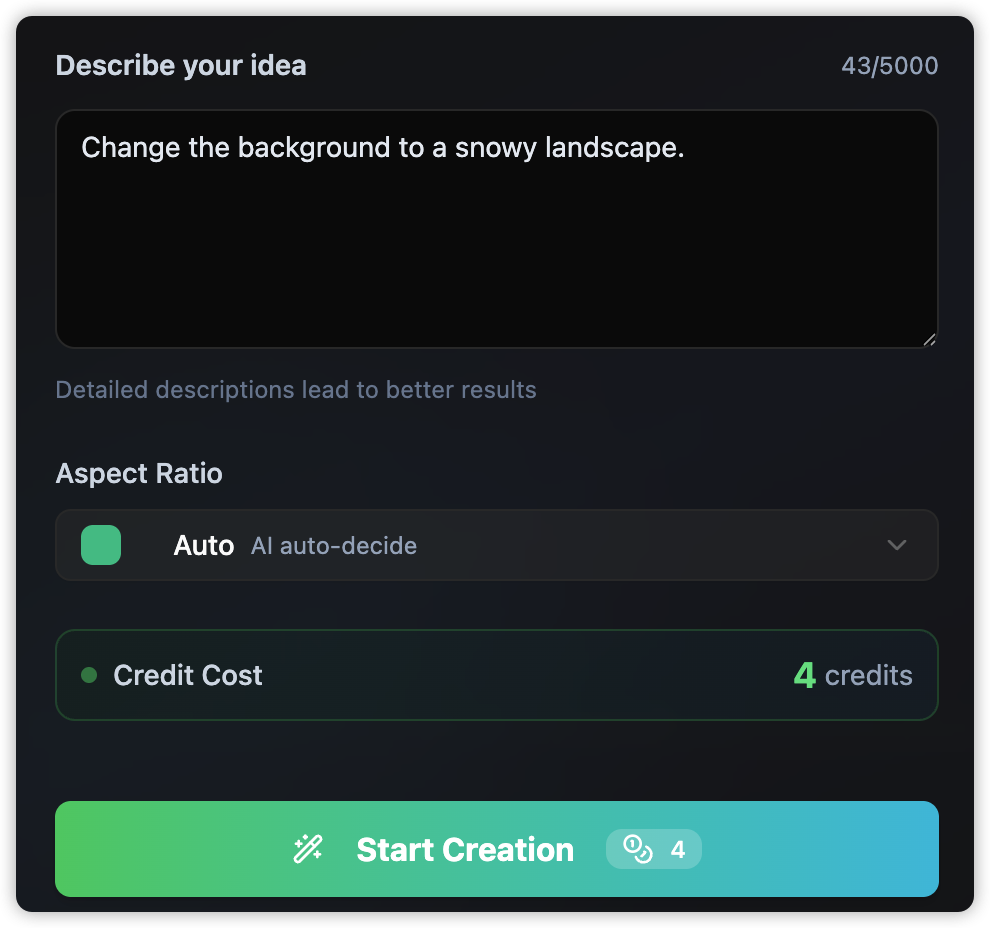 Configura los Ajustes de Generación